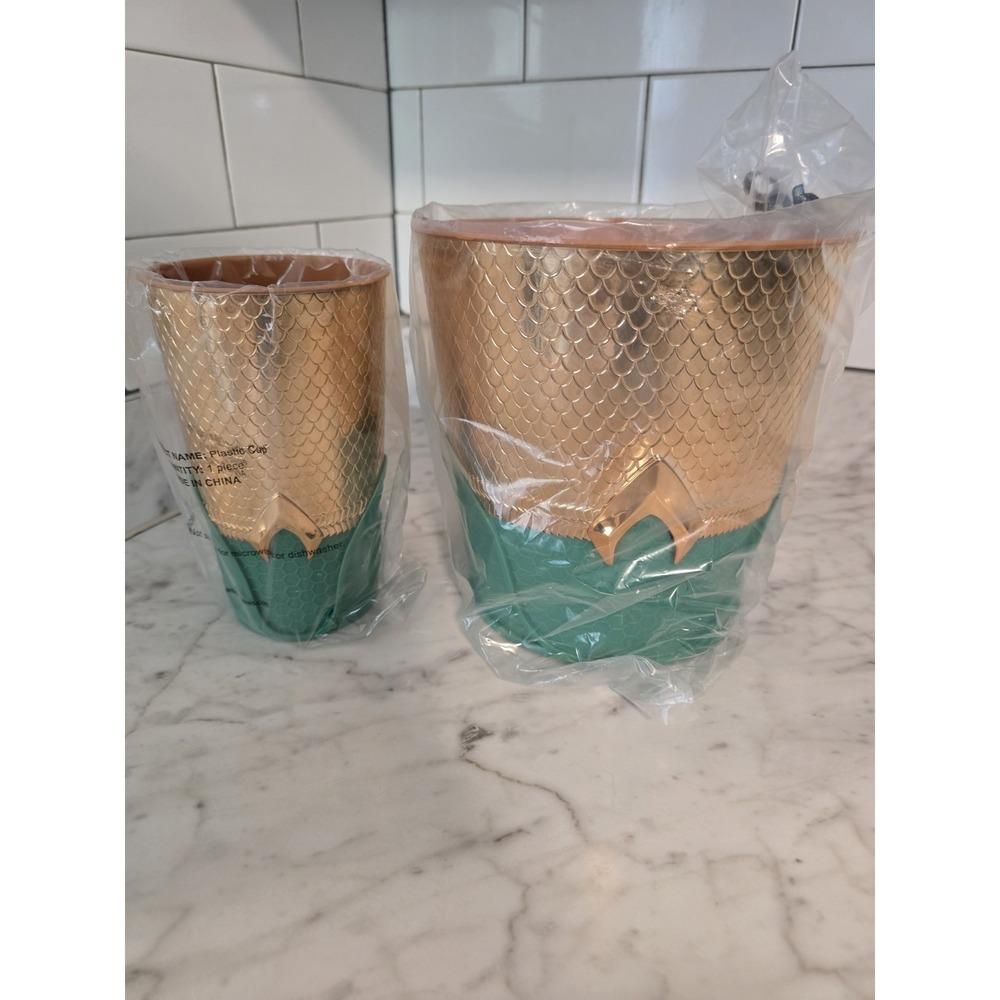 Aquaman Large Theater Souvenir Popcorn Bucket & Drink Holder